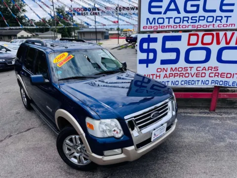 Another view of 2008 FORD EXPLORER EDDIE BAUER for sale in Hobart, IN at Eagle Motorsport Used Cars