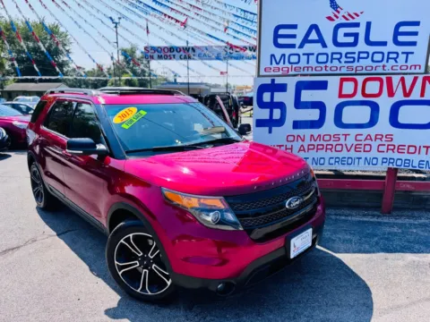 Another view of 2015 FORD EXPLORER SPORT for sale in Hobart, IN at Eagle Motorsport Used Car Dealer Bad Credit Auto Finance Northwest Indiana