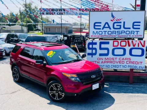 Photos of 2015 FORD EXPLORER SPORT for sale in Hobart, IN at Eagle Motorsport Used Car Dealer Bad Credit Auto Finance Northwest Indiana