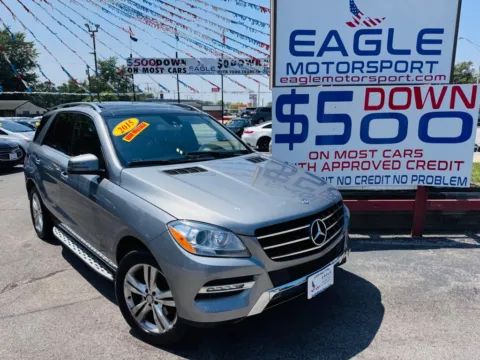 Another view of 2015 MERCEDES-BENZ ML 350 4MATIC for sale in Hobart, IN at Eagle Motorsport Used Cars