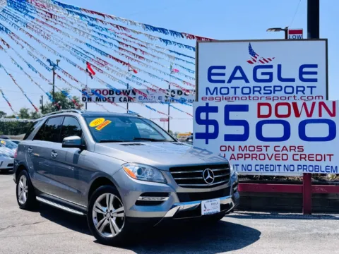 Gray 2015 MERCEDES-BENZ ML 350 4MATIC for sale in Hobart, IN