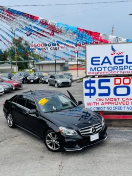 Another view of 2016 MERCEDES-BENZ E-CLASS E350 4MATIC for sale in Hobart, IN at Eagle Motorsport Used Cars