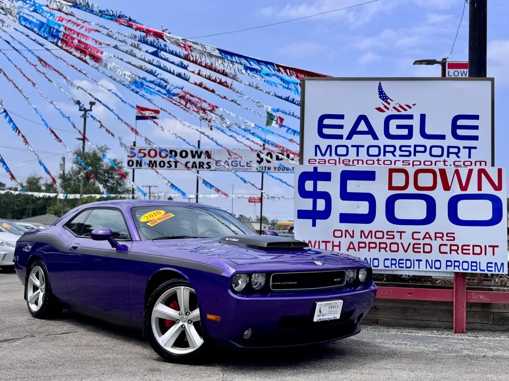 Purple 2010 DODGE CHALLENGER SRT-8 for sale in Hobart, IN