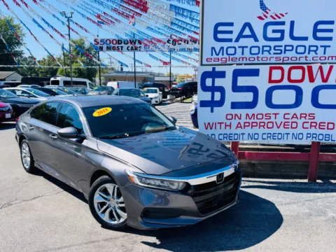Photos of 2018 HONDA ACCORD LX for sale in Hobart, IN at Eagle Motorsport Used Car Dealer Bad Credit Auto Finance Northwest Indiana