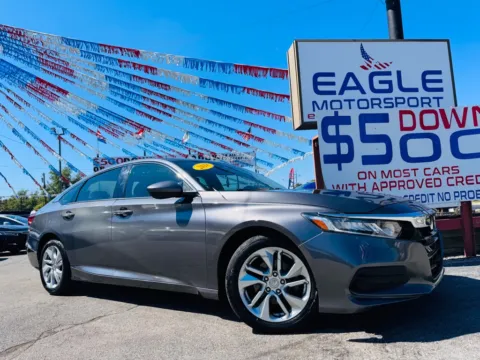 More photos of 2018 HONDA ACCORD LX at Eagle Motorsport Used Car Dealer Bad Credit Auto Finance Northwest Indiana, IN
