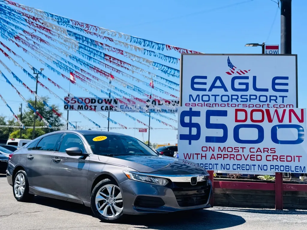 2018 HONDA ACCORD LX for sale in Hobart, IN