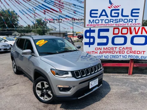 Another view of 2018 JEEP COMPASS LIMITED for sale in Hobart, IN at Eagle Motorsport Used Cars