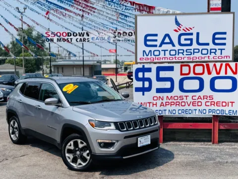 Photos of 2018 JEEP COMPASS LIMITED for sale in Hobart, IN at Eagle Motorsport Used Cars