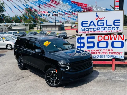 Photos of 2021 CHEVROLET TAHOE 1500 LT for sale in Hobart, IN at Eagle Motorsport Used Cars