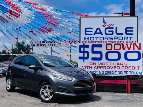 Gray 2018 FORD FIESTA SE for sale in Hobart, IN