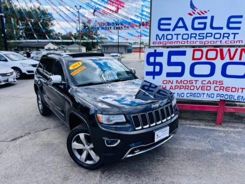 More photos of 2014 JEEP GRAND CHEROKEE OVERLAND at Eagle Motorsport Used Car Dealer Bad Credit Auto Finance Northwest Indiana, IN