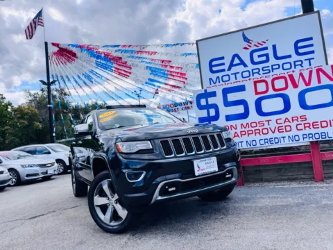 More photos of 2014 JEEP GRAND CHEROKEE OVERLAND at Eagle Motorsport Used Car Dealer Bad Credit Auto Finance Northwest Indiana, IN