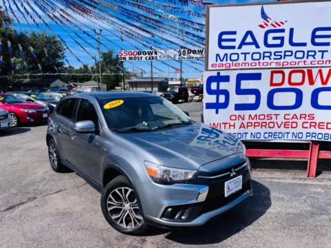 Another view of 2019 MITSUBISHI OUTLANDER SPORT ES for sale in Hobart, IN at Eagle Motorsport Used Car Dealer Bad Credit Auto Finance Northwest Indiana