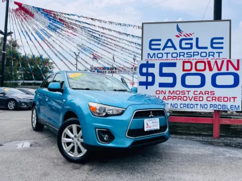 Another view of 2013 MITSUBISHI OUTLANDER SPORT SE for sale in Hobart, IN at Eagle Motorsport Used Car Dealer Bad Credit Auto Finance Northwest Indiana