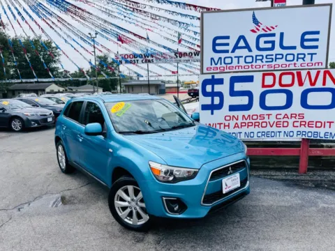 Photos of 2013 MITSUBISHI OUTLANDER SPORT SE for sale in Hobart, IN at Eagle Motorsport Used Car Dealer Bad Credit Auto Finance Northwest Indiana
