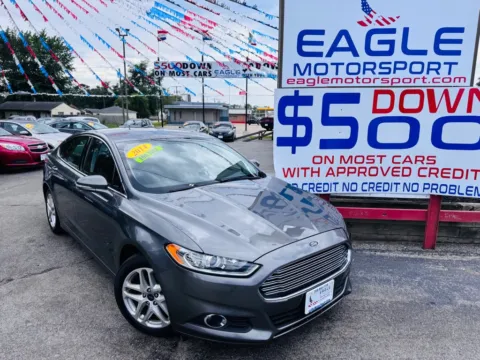 Another view of 2014 FORD FUSION SE for sale in Hobart, IN at Eagle Motorsport Used Car Dealer Bad Credit Auto Finance Northwest Indiana