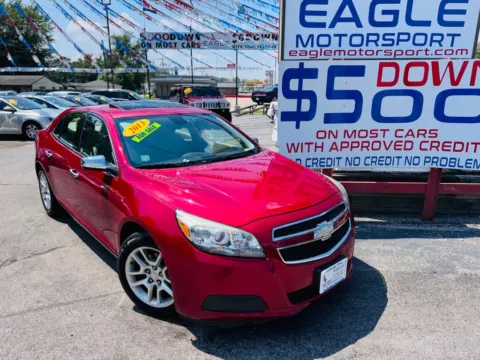 Another view of 2013 CHEVROLET MALIBU 1LT for sale in Hobart, IN at Eagle Motorsport Used Car Dealer Bad Credit Auto Finance Northwest Indiana