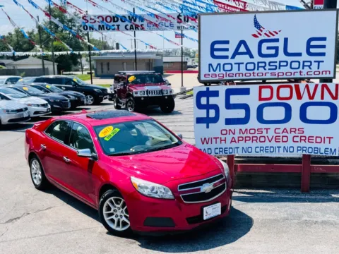 Photos of 2013 CHEVROLET MALIBU 1LT for sale in Hobart, IN at Eagle Motorsport Used Car Dealer Bad Credit Auto Finance Northwest Indiana