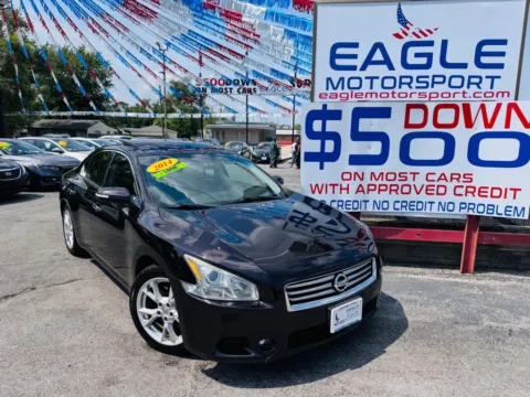 More photos of 2014 NISSAN MAXIMA S at Eagle Motorsport Used Car Dealer Bad Credit Auto Finance Northwest Indiana, IN