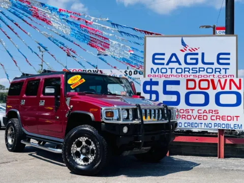 Red 2005 HUMMER H2 for sale in Hobart, IN