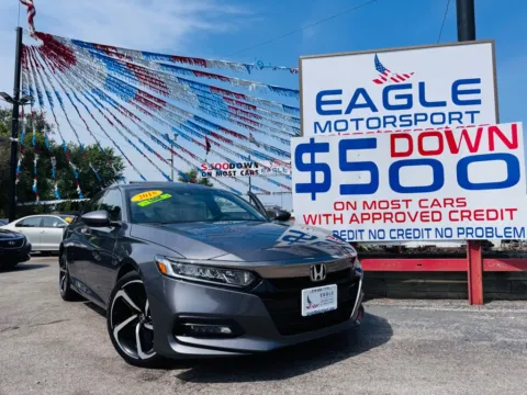 More photos of 2018 HONDA ACCORD SPORT at Eagle Motorsport Used Cars, IN
