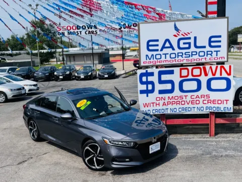 Photos of 2018 HONDA ACCORD SPORT for sale in Hobart, IN at Eagle Motorsport Used Cars