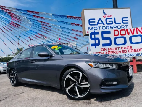 More photos of 2018 HONDA ACCORD SPORT at Eagle Motorsport Used Cars, IN