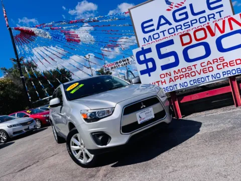 Another view of 2014 MITSUBISHI OUTLANDER SPORT ES for sale in Hobart, IN at Eagle Motorsport Used Car Dealer Bad Credit Auto Finance Northwest Indiana