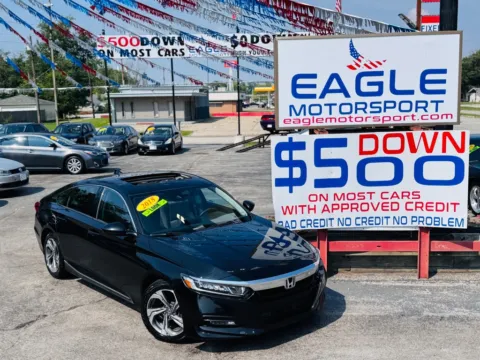 Photos of 2018 HONDA ACCORD EX for sale in Hobart, IN at Eagle Motorsport Used Car Dealer Bad Credit Auto Finance Northwest Indiana