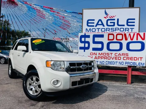 More photos of 2011 FORD ESCAPE LIMITED at Eagle Motorsport Used Car Dealer Bad Credit Auto Finance Northwest Indiana, IN