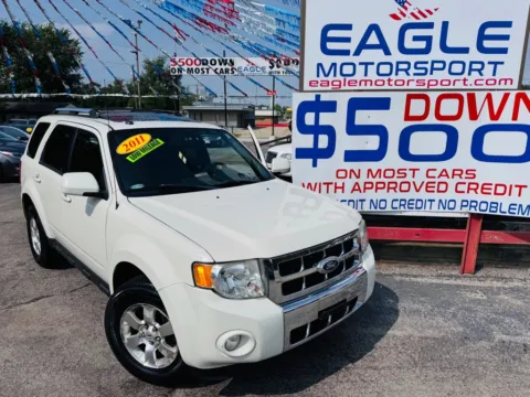 Another view of 2011 FORD ESCAPE LIMITED for sale in Hobart, IN at Eagle Motorsport Used Car Dealer Bad Credit Auto Finance Northwest Indiana