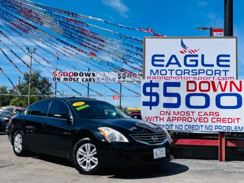 Black 2012 NISSAN ALTIMA BASE for sale in Hobart, IN