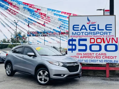 Silver 2017 HONDA HR-V EXL for sale in Hobart, IN