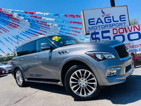More photos of 2017 INFINITI QX80 BASE at Eagle Motorsport Used Car Dealer Bad Credit Auto Finance Northwest Indiana, IN