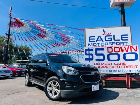 Another view of 2016 CHEVROLET EQUINOX LS for sale in Hobart, IN at Eagle Motorsport Used Car Dealer Bad Credit Auto Finance Northwest Indiana