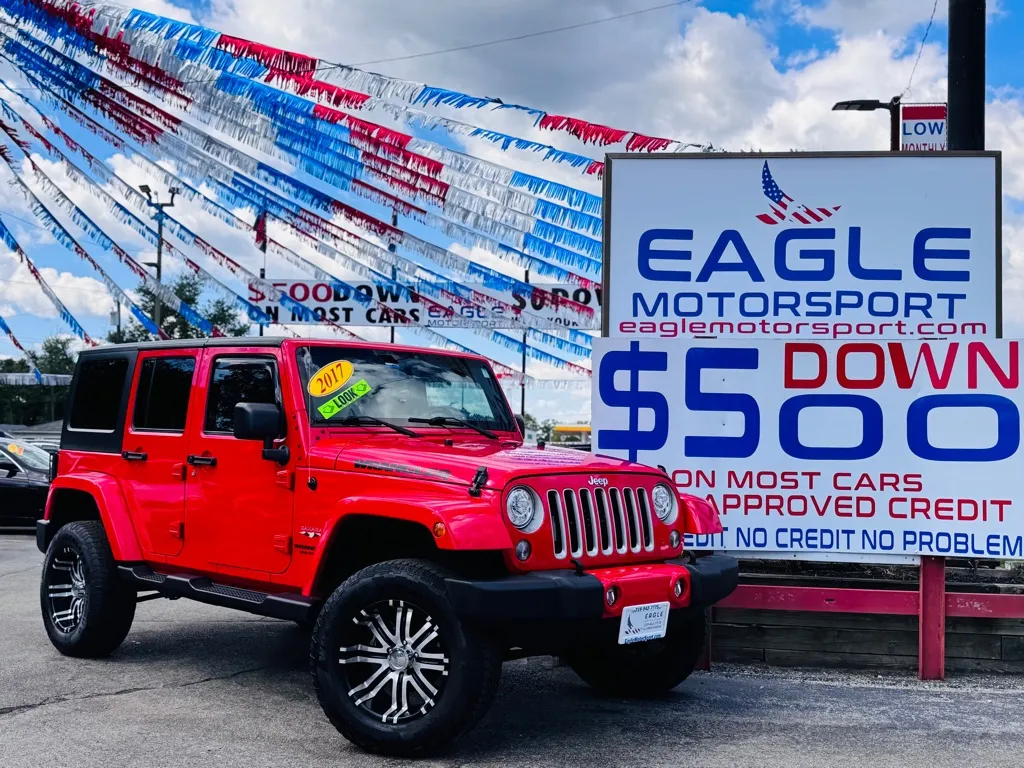 2017 JEEP WRANGLER UNLIMI SAHARA for sale in Hobart, IN