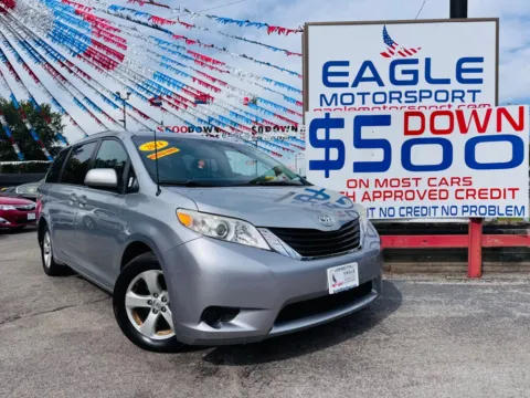 Another view of 2014 TOYOTA SIENNA LE for sale in Hobart, IN at Eagle Motorsport Used Car Dealer Bad Credit Auto Finance Northwest Indiana