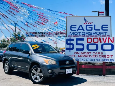 Another view of 2009 TOYOTA RAV4 SPORT for sale in Hobart, IN at Eagle Motorsport Used Car Dealer Bad Credit Auto Finance Northwest Indiana