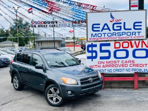 Photos of 2009 TOYOTA RAV4 SPORT for sale in Hobart, IN at Eagle Motorsport Used Car Dealer Bad Credit Auto Finance Northwest Indiana