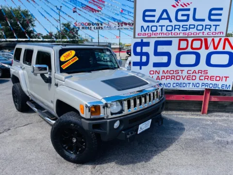 Another view of 2007 HUMMER H3 for sale in Hobart, IN at Eagle Motorsport Used Car Dealer Bad Credit Auto Finance Northwest Indiana