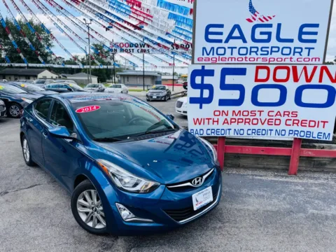 Another view of 2014 HYUNDAI ELANTRA SE for sale in Hobart, IN at Eagle Motorsport Used Car Dealer Bad Credit Auto Finance Northwest Indiana