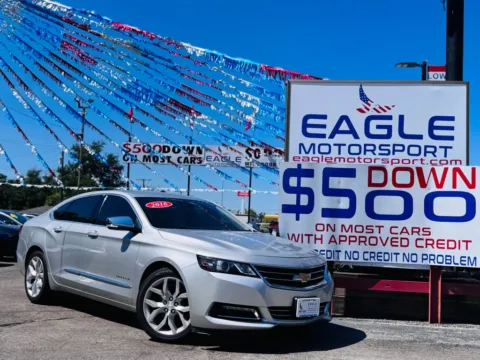 Silver 2016 CHEVROLET IMPALA LTZ for sale in Hobart, IN