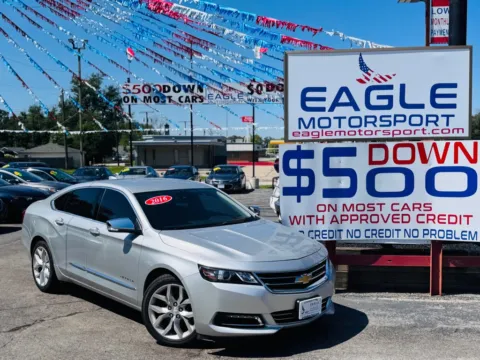 Photos of 2016 CHEVROLET IMPALA LTZ for sale in Hobart, IN at Eagle Motorsport Used Car Dealer Bad Credit Auto Finance Northwest Indiana