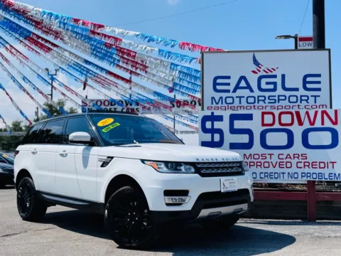 White 2017 LAND ROVER RANGE ROVER SPO HSE for sale in Hobart, IN