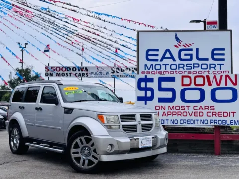 Silver 2010 DODGE NITRO SXT for sale in Hobart, IN