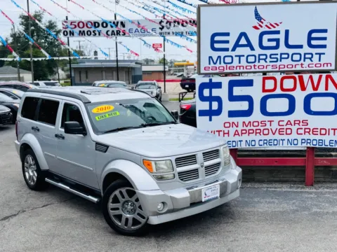 Photos of 2010 DODGE NITRO SXT for sale in Hobart, IN at Eagle Motorsport Used Car Dealer Bad Credit Auto Finance Northwest Indiana