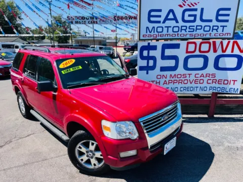 Another view of 2010 FORD EXPLORER XLT for sale in Hobart, IN at Eagle Motorsport Used Car Dealer Bad Credit Auto Finance Northwest Indiana