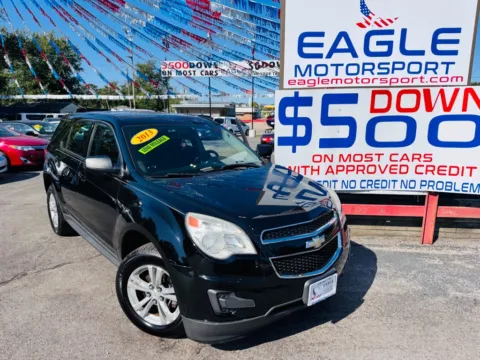 More photos of 2013 CHEVROLET EQUINOX LS at Eagle Motorsport Used Car Dealer Bad Credit Auto Finance Northwest Indiana, IN