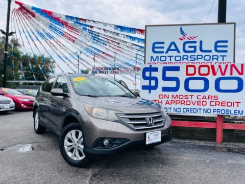 Another view of 2012 HONDA CR-V EXL for sale in Hobart, IN at Eagle Motorsport Used Car Dealer Bad Credit Auto Finance Northwest Indiana