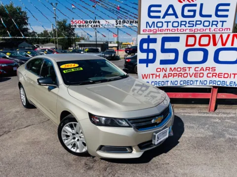 Another view of 2014 CHEVROLET IMPALA LS for sale in Hobart, IN at Eagle Motorsport Used Car Dealer Bad Credit Auto Finance Northwest Indiana